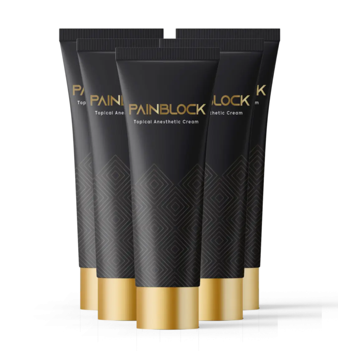 5 pcs painblock numbing cream